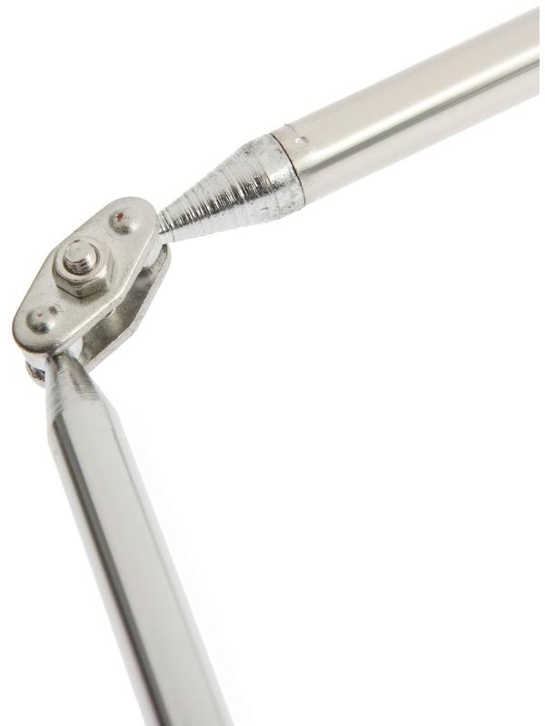 Магнит шарнирный телескопический ТУНДРА, длина изгиба 60 мм, 280 - 440 мм, до 0.5 кг