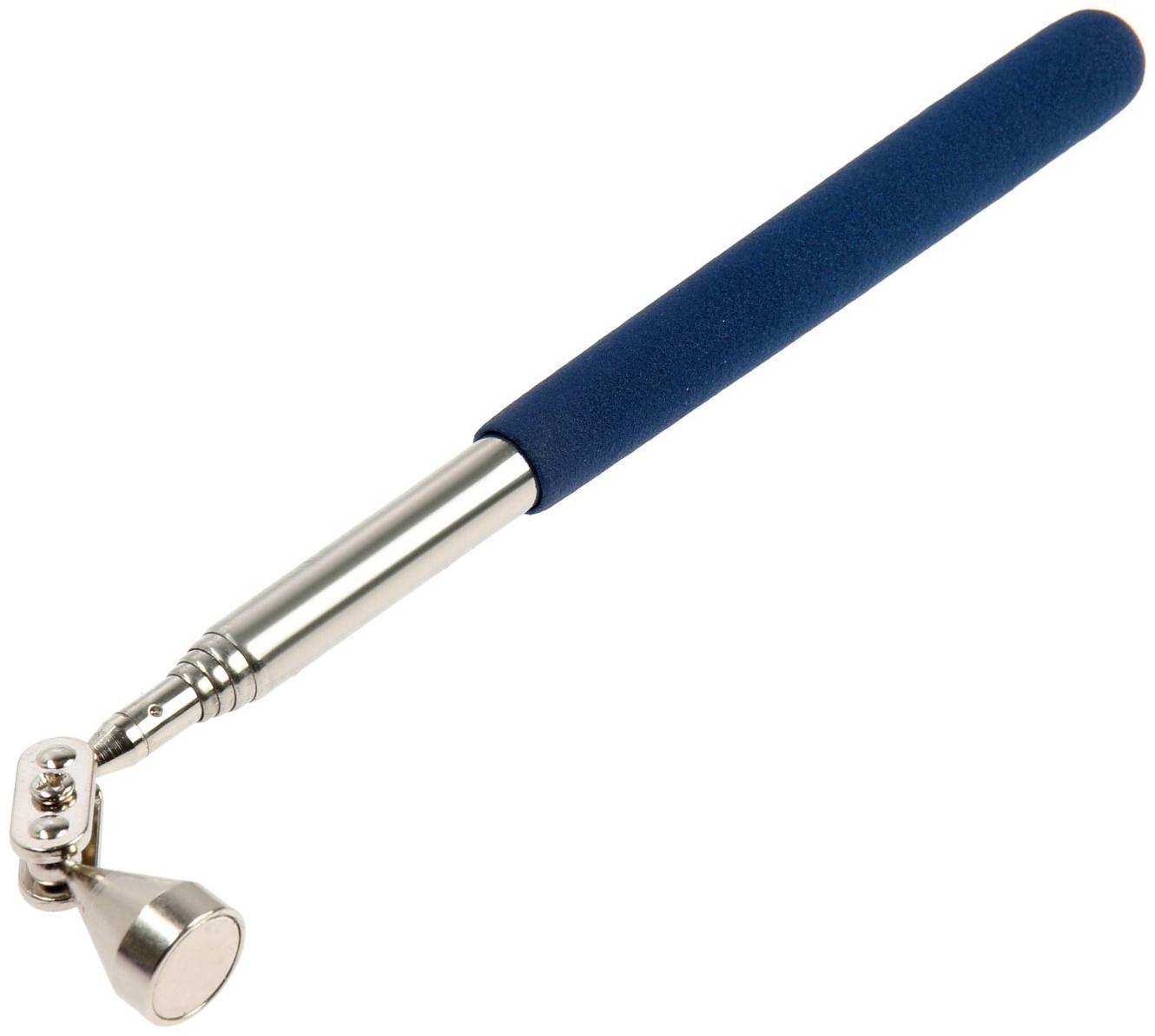 Магнит шарнирный телескопический ТУНДРА, диаметр 15 мм, 200 - 690 мм, до 1.5 кг