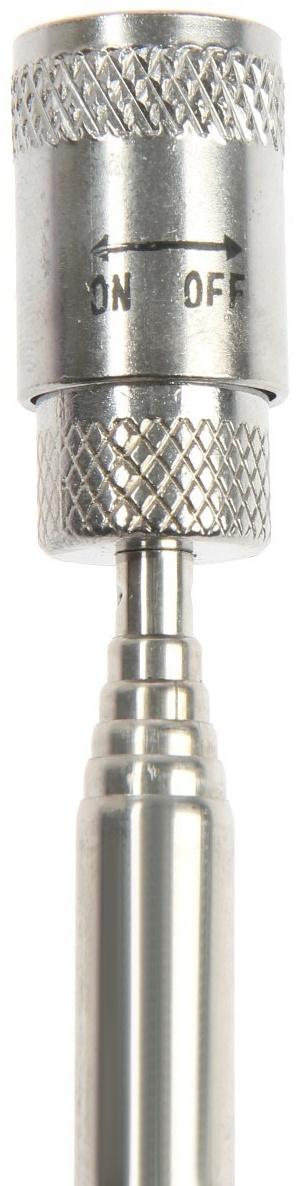 Магнит телескопический с фонариком ТУНДРА, диаметр 17 мм, 190 - 800 мм, до 2 кг