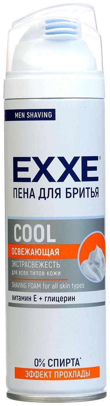 Пена для бритья EXXE COOL освежающая, 200 мл