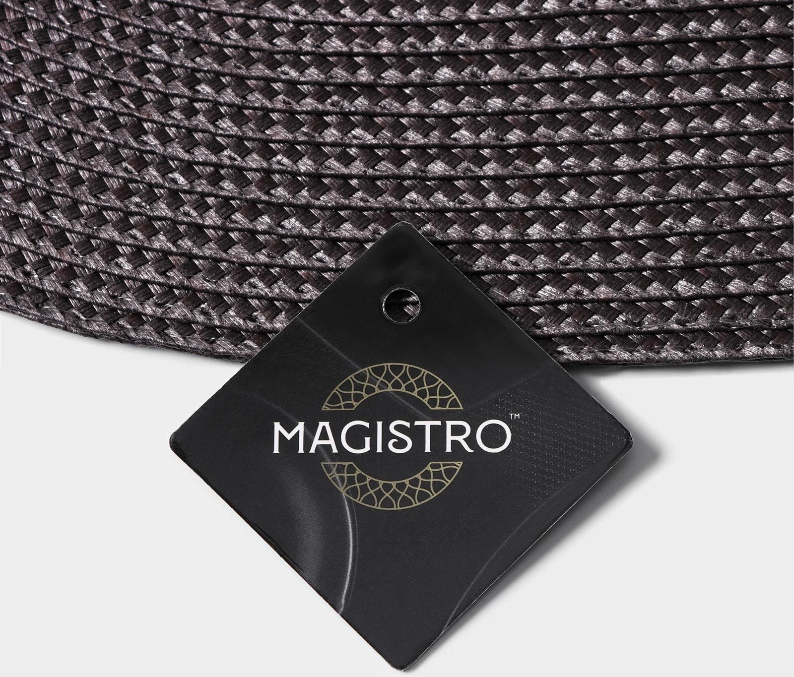 Салфетка сервировочная на стол Magistro «Лофт», 31×45 см, форма овал, цвет коричневый