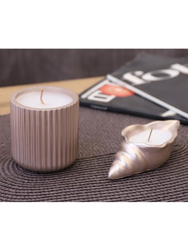 Салфетка сервировочная на стол Magistro «Лофт», 31×45 см, форма овал, цвет коричневый