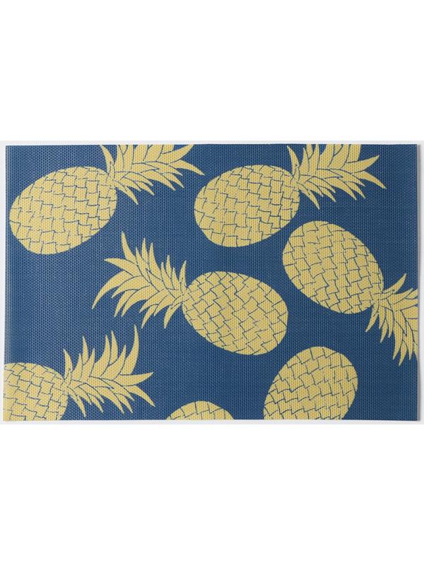 Набор салфеток сервировочных Доляна Memory, 2 шт, 45×30 см, цвет синий