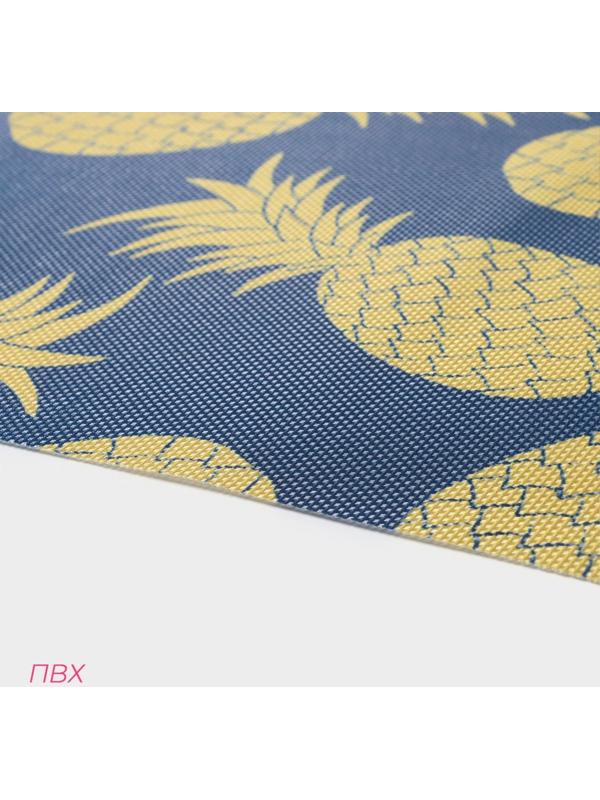 Набор салфеток сервировочных Доляна Memory, 2 шт, 45×30 см, цвет синий