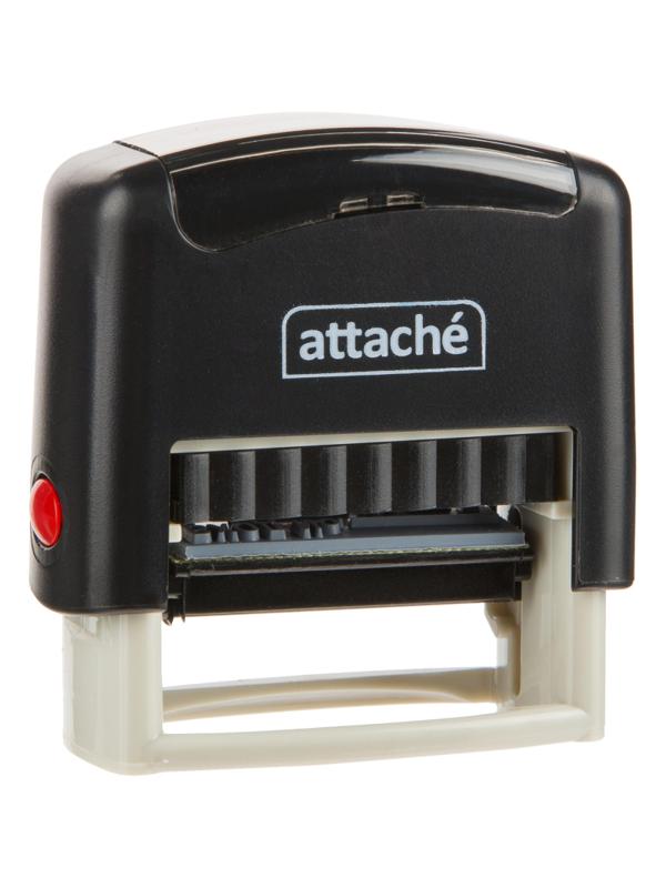 Штамп стандартный Attache Вход.N__ __ __20_г подпись 35х11 9011-T 3.7