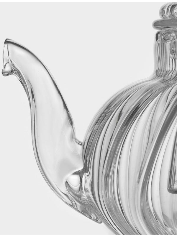 Чайник стеклянный заварочный со стеклянным ситом Доляна «Диана. Грация», 400 мл