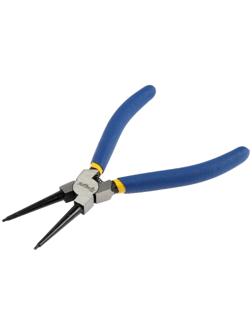 Съемник внутренних стопорных колец ТУНДРА, прямые губки на сжим, 170 мм