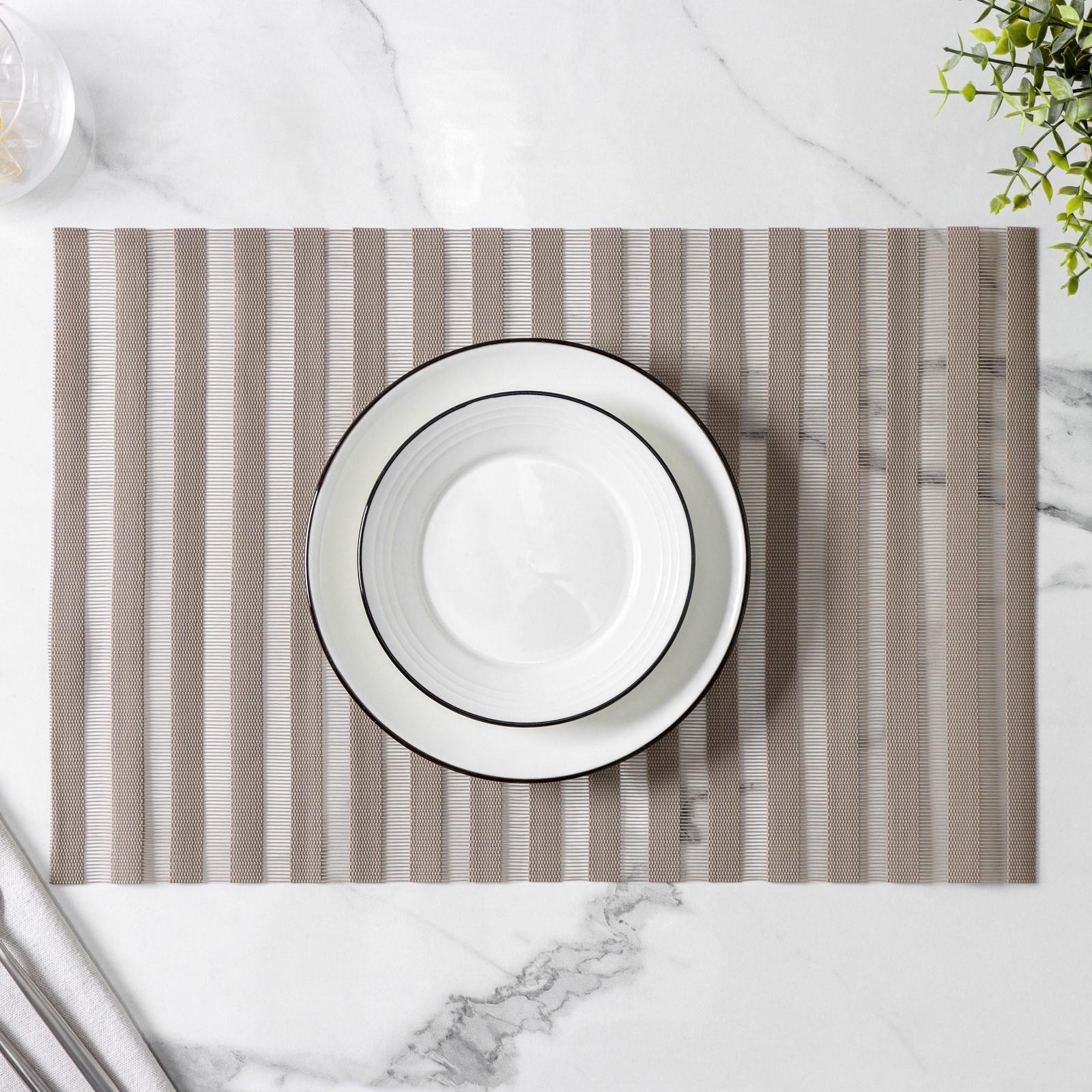 Набор салфеток сервировочных Magistro, 4 шт, 30×45 см, цвет коричневый