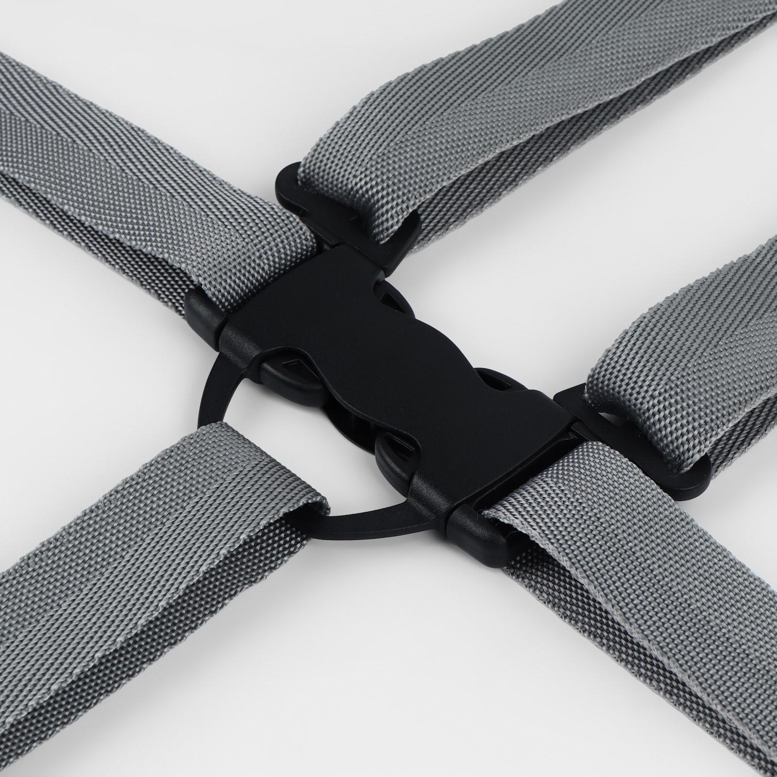 Фастекс 22, 25, 27 мм, пятерной, нагрузка до 35 кг цвет чёрный