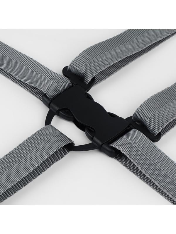 Фастекс 22, 25, 27 мм, пятерной, нагрузка до 35 кг цвет чёрный