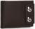 Портмоне на магнитах, отдел для купюр, карт, монет, цвет коричневый