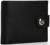 Портмоне на магните, отдел для купюр, карт, монет, цвет чёрный