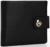 Портмоне на магните, отдел для купюр, карт, монет, цвет чёрный