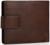 Портмоне мужское на магните, отдел для купюр, для карт, для монет, цвет коричневый