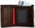 Портмоне мужское на магните, отдел для купюр, для карт, для монет, цвет коричневый