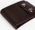 Портмоне мужское на магнитах, отдел для купюр, для карт, для монет, цвет коричневый