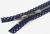 Молния металлическая, №3, неразъёмная, замок автомат, 60 см, цвет тёмно-синий/никель
