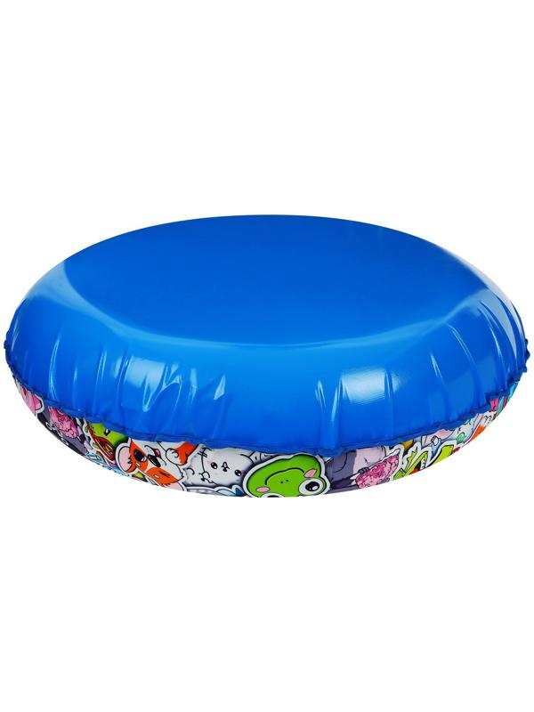 Тюбинг-ватрушка Winter Star «Стикер», LED-подсветка, диаметр чехла 100 см