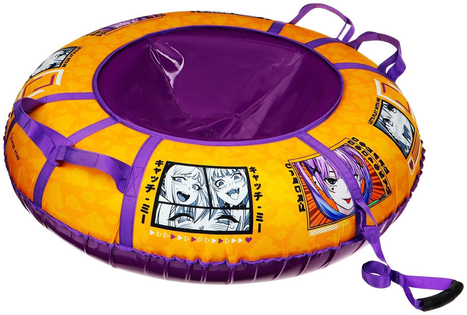 Тюбинг-ватрушка Winter Star «Аниме», диаметр чехла 107 см