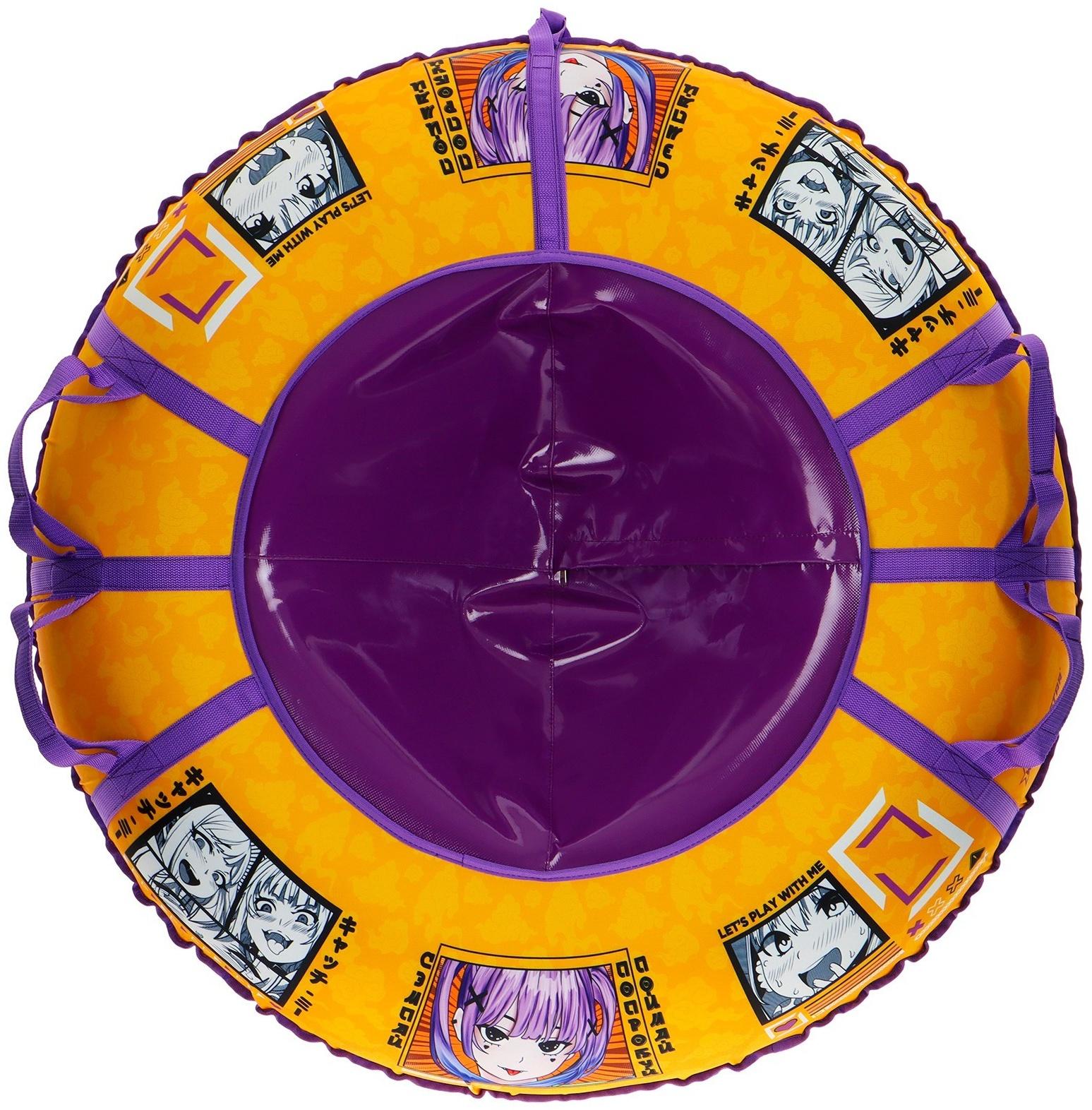 Тюбинг-ватрушка Winter Star «Аниме», диаметр чехла 107 см