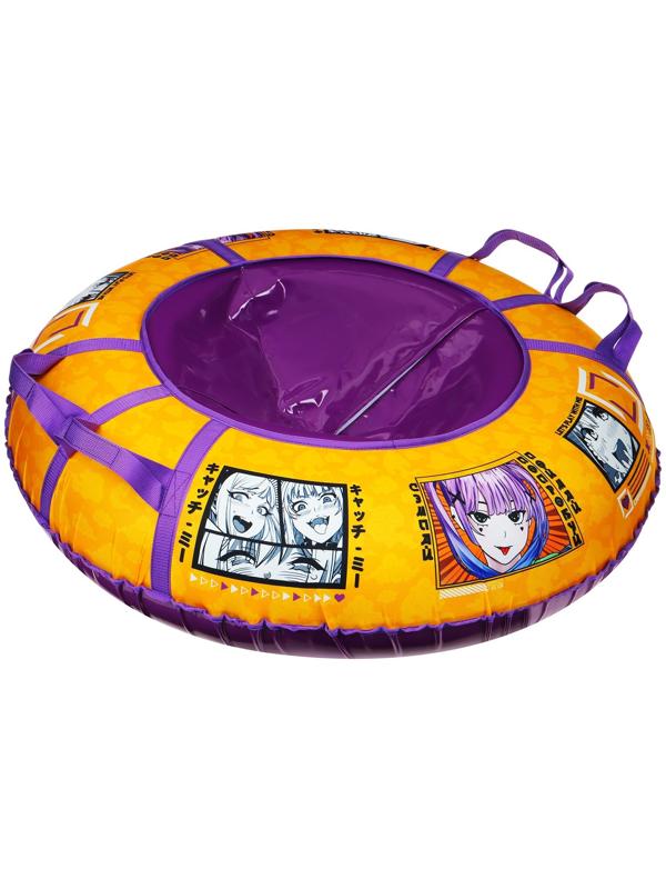 Тюбинг-ватрушка Winter Star «Аниме», диаметр чехла 107 см
