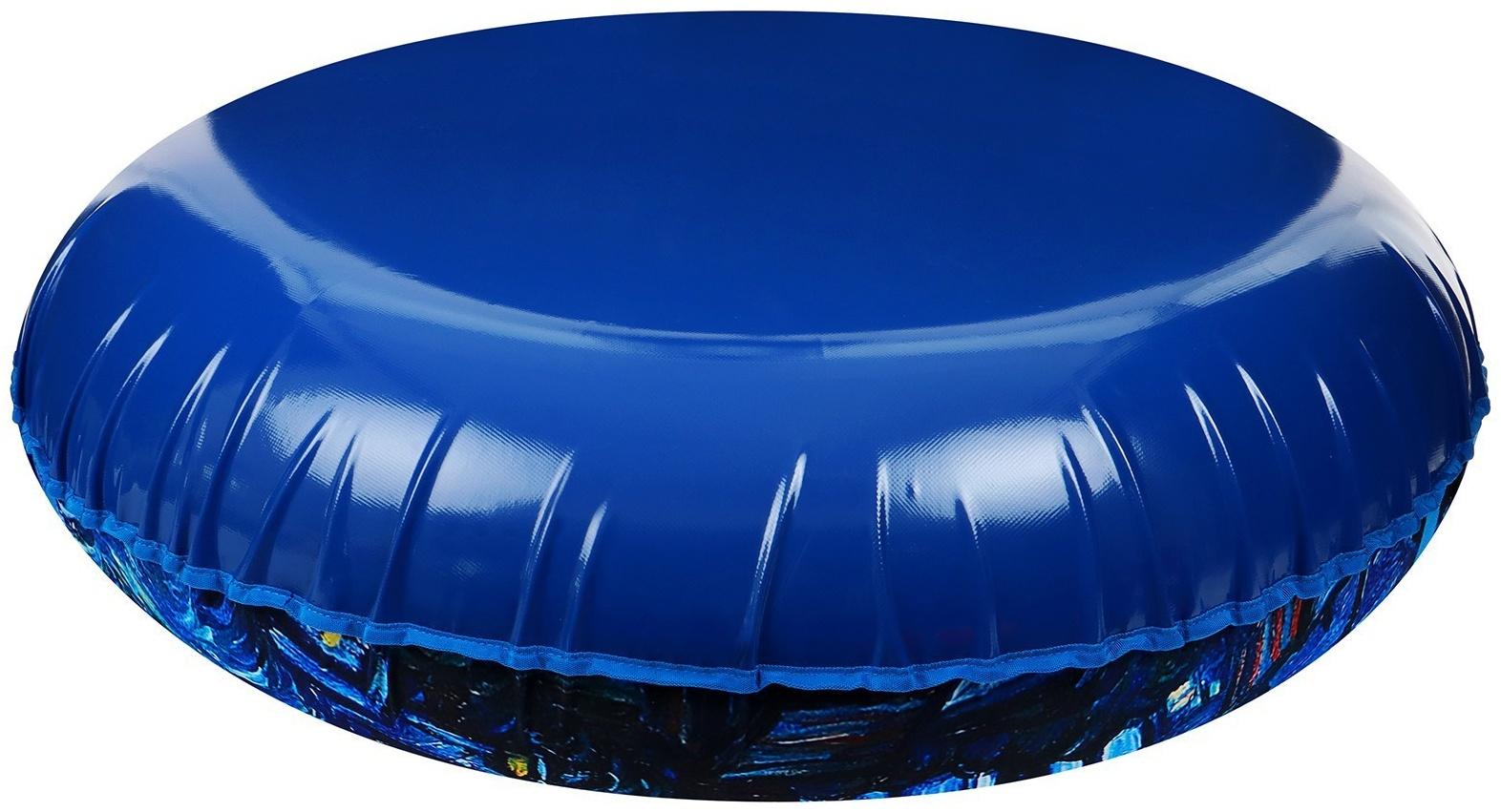 Тюбинг-ватрушка Winter Star «Звёздная ночь», LED-подсветка, диаметр чехла 120 см