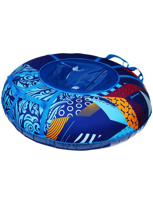 Тюбинг-ватрушка Winter Star «Абстракция», диаметр чехла 120 см