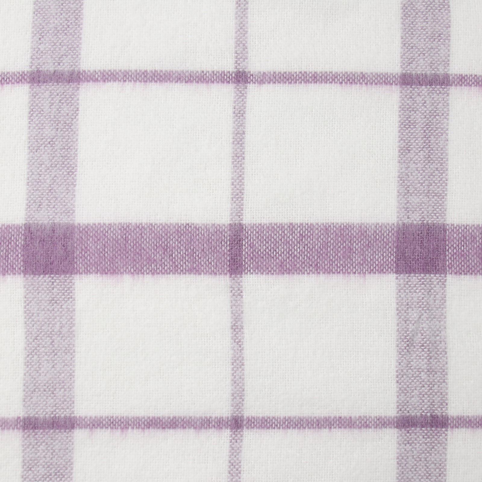 Плед Palermo 140х200см, 15S/SOUL, слив/бел/слив, шерсть 20%, пан 40%, п/э 40%