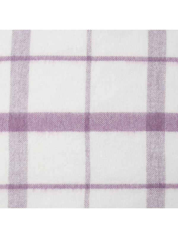 Плед Palermo 140х200см, 15S/SOUL, слив/бел/слив, шерсть 20%, пан 40%, п/э 40%