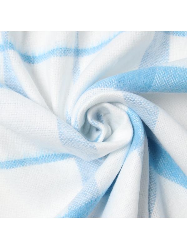 Плед Palermo 140х200см, 15S/SOUL, коб/белый/коб, шерсть 20%, пан 40%, пэ 40%