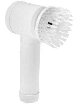 Электрическая щетка для уборки LESH-01, 5 насадок, АКБ, белая