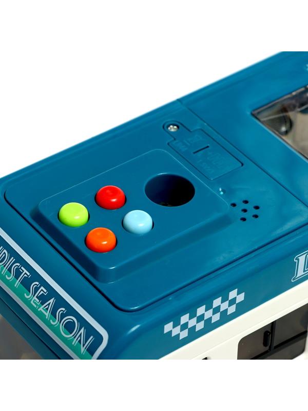 Конструктор винтовой «Автобус», свет, звук, инерция, 42 детали