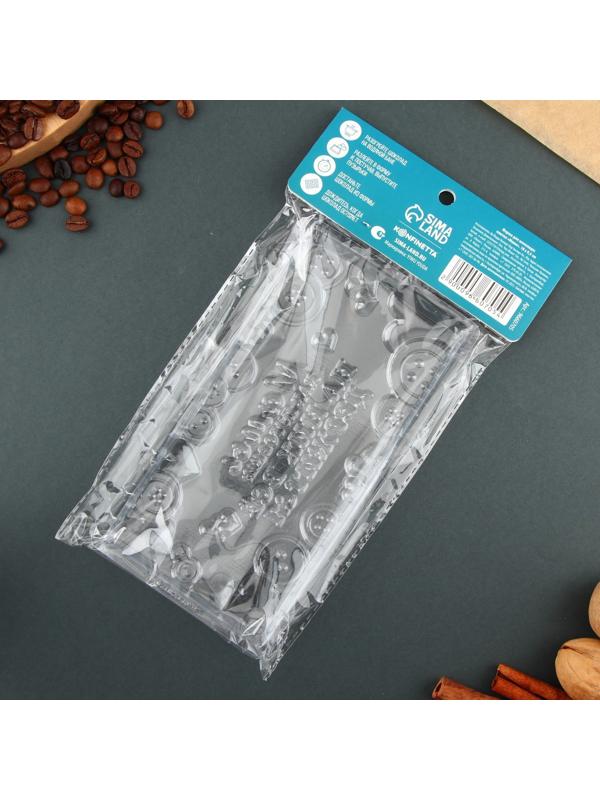 Форма для шоколада - плитка «Маме», 18 х 9,5 см