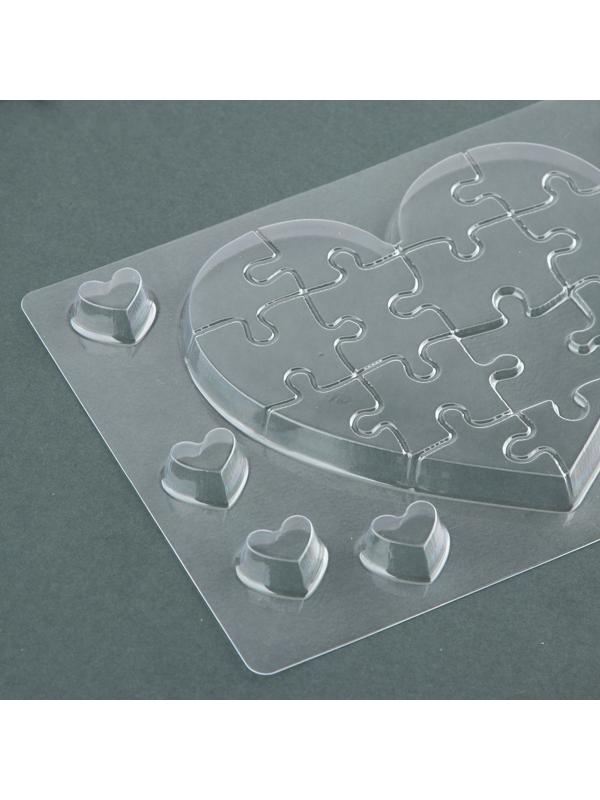 Форма для шоколада «Сердце», 21 х 14 см