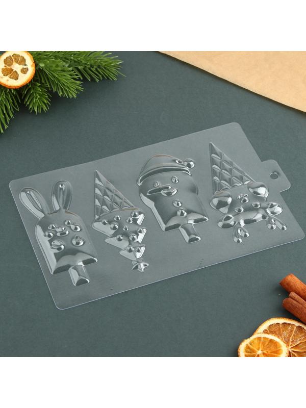 Форма для шоколада «Новогоднее настроение», 21 х 14 см