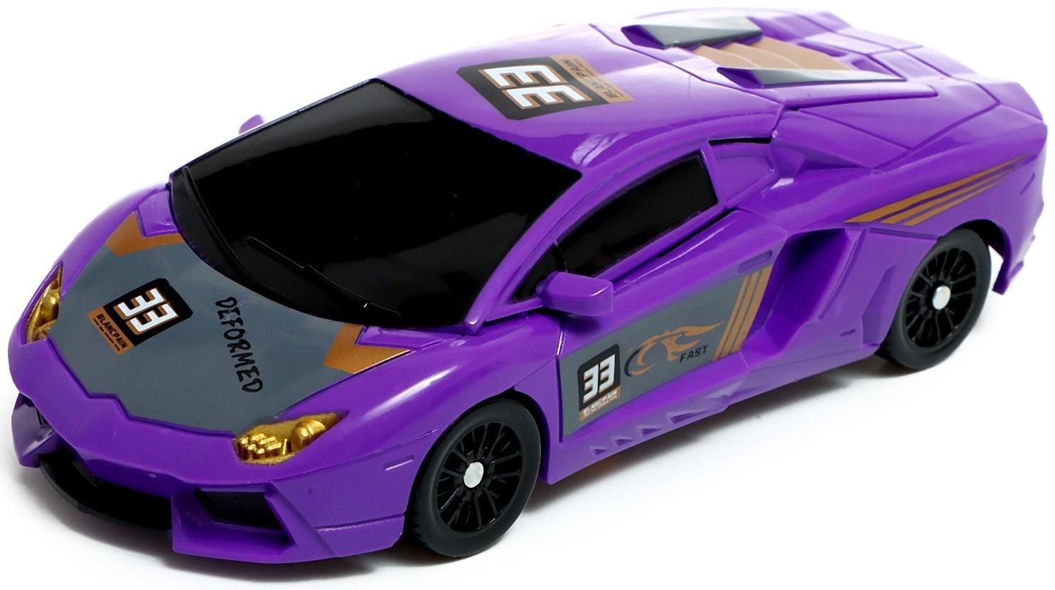 Робот «Спорткар», трансформируется