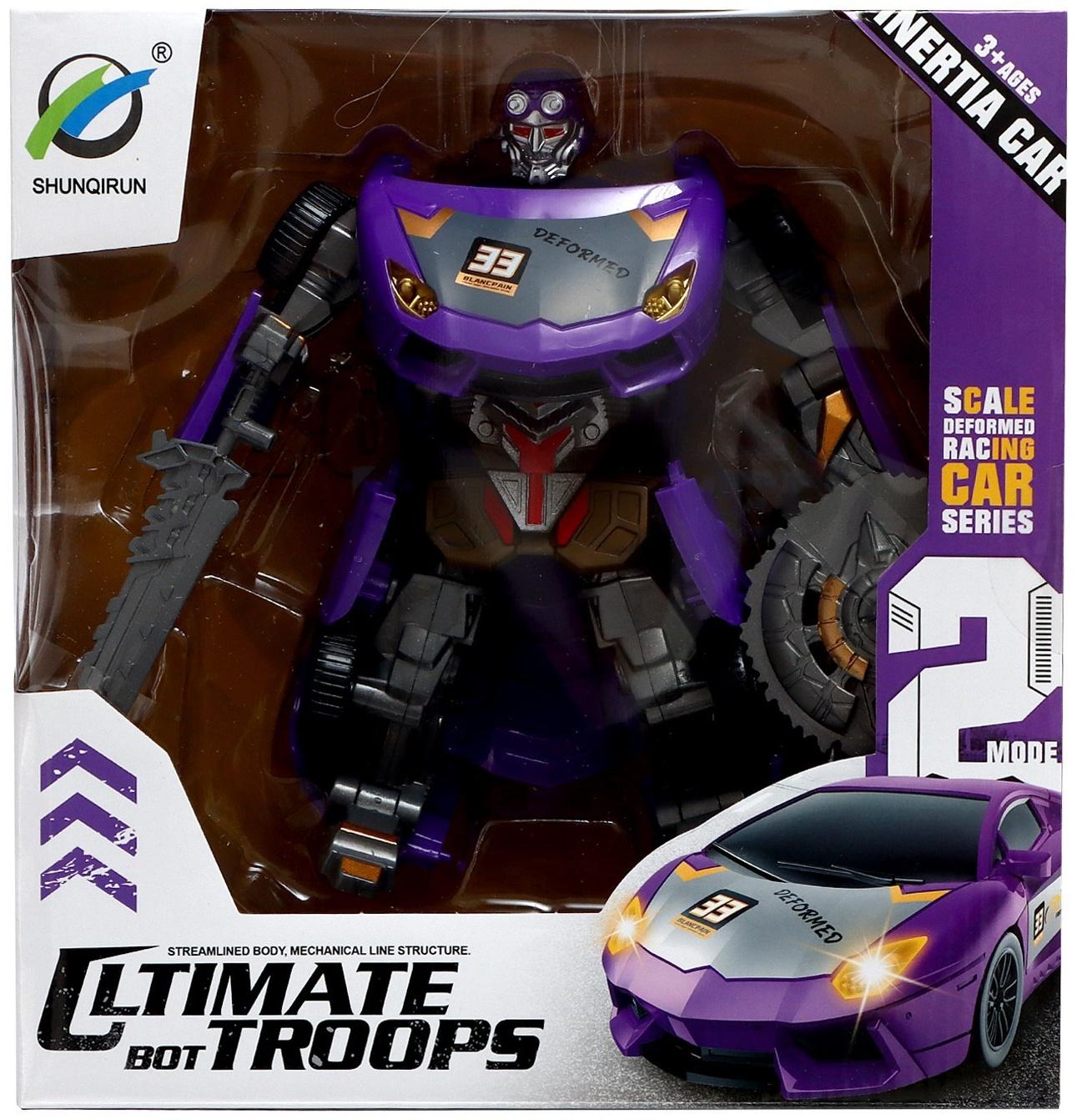 Робот «Спорткар», трансформируется