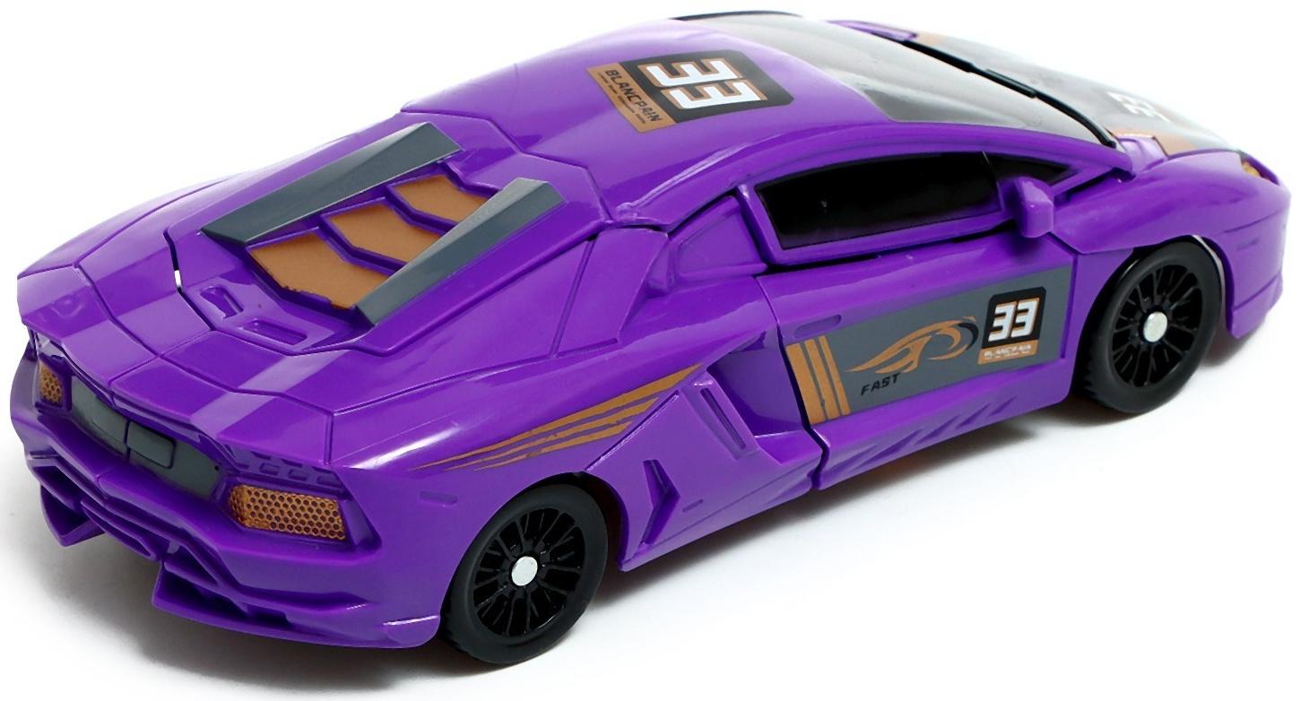 Робот «Спорткар», трансформируется