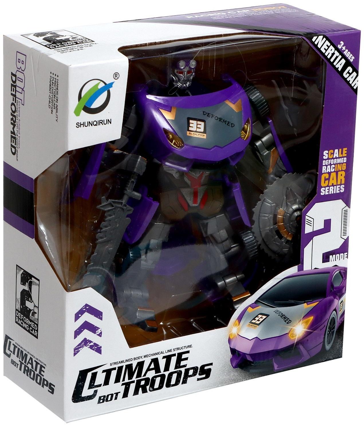 Робот «Спорткар», трансформируется