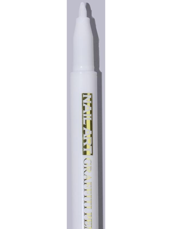 Маркер для дизайна ногтей, акриловый, 13,5 см, цвет белый