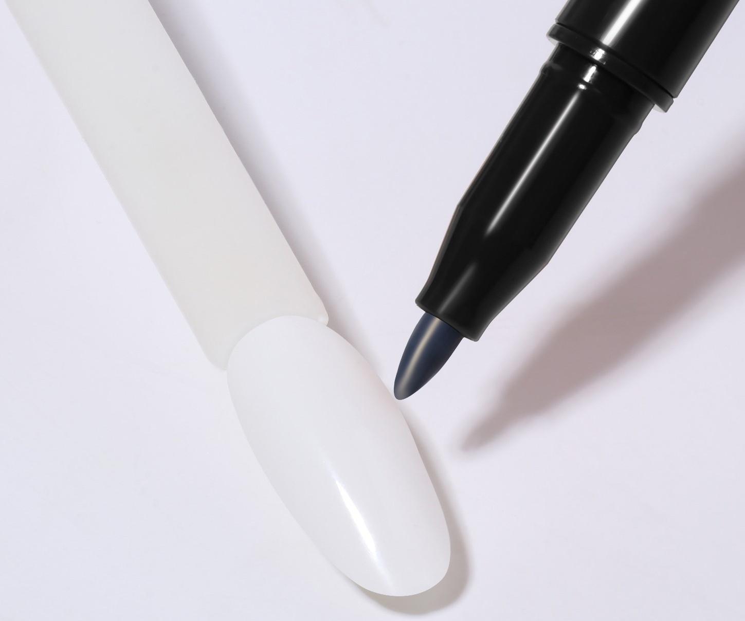 Маркер для дизайна ногтей, акриловый, 13,5 см, цвет чёрный