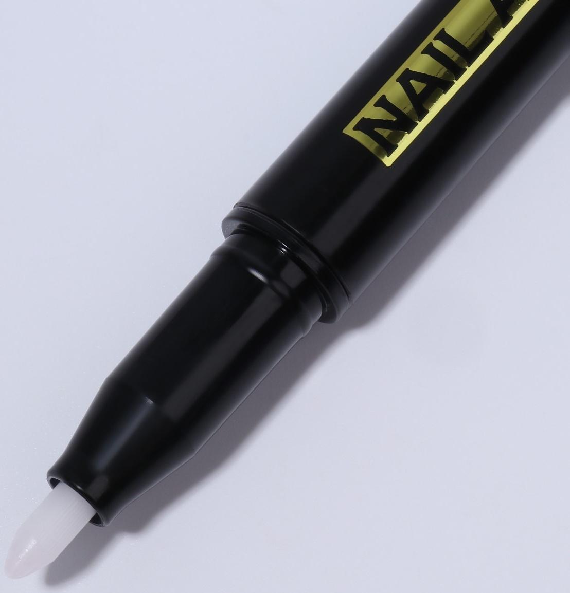 Маркер для дизайна ногтей, акриловый, 13,5 см, цвет чёрный