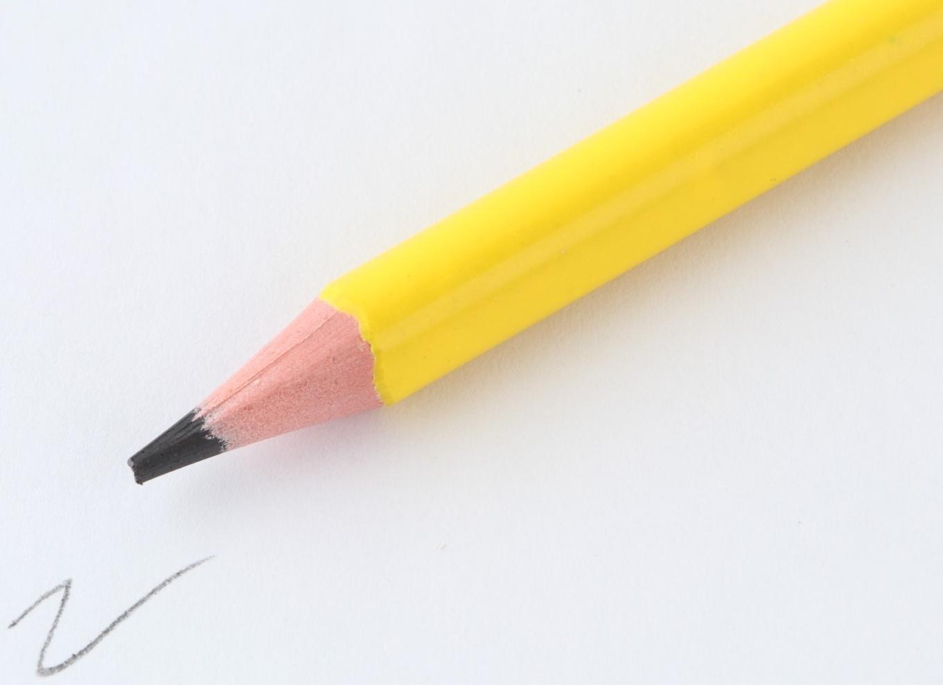 Карандаш чернографитный НВ с ластиком PROвыбор «Градиент»