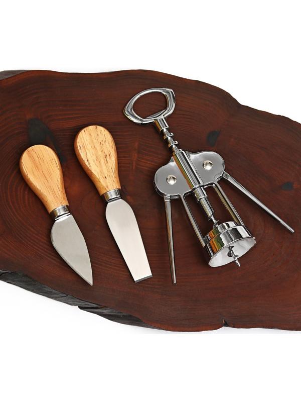 Набор для вина и сыра в книжке «Хорошая идея», 21,5 х 16 см