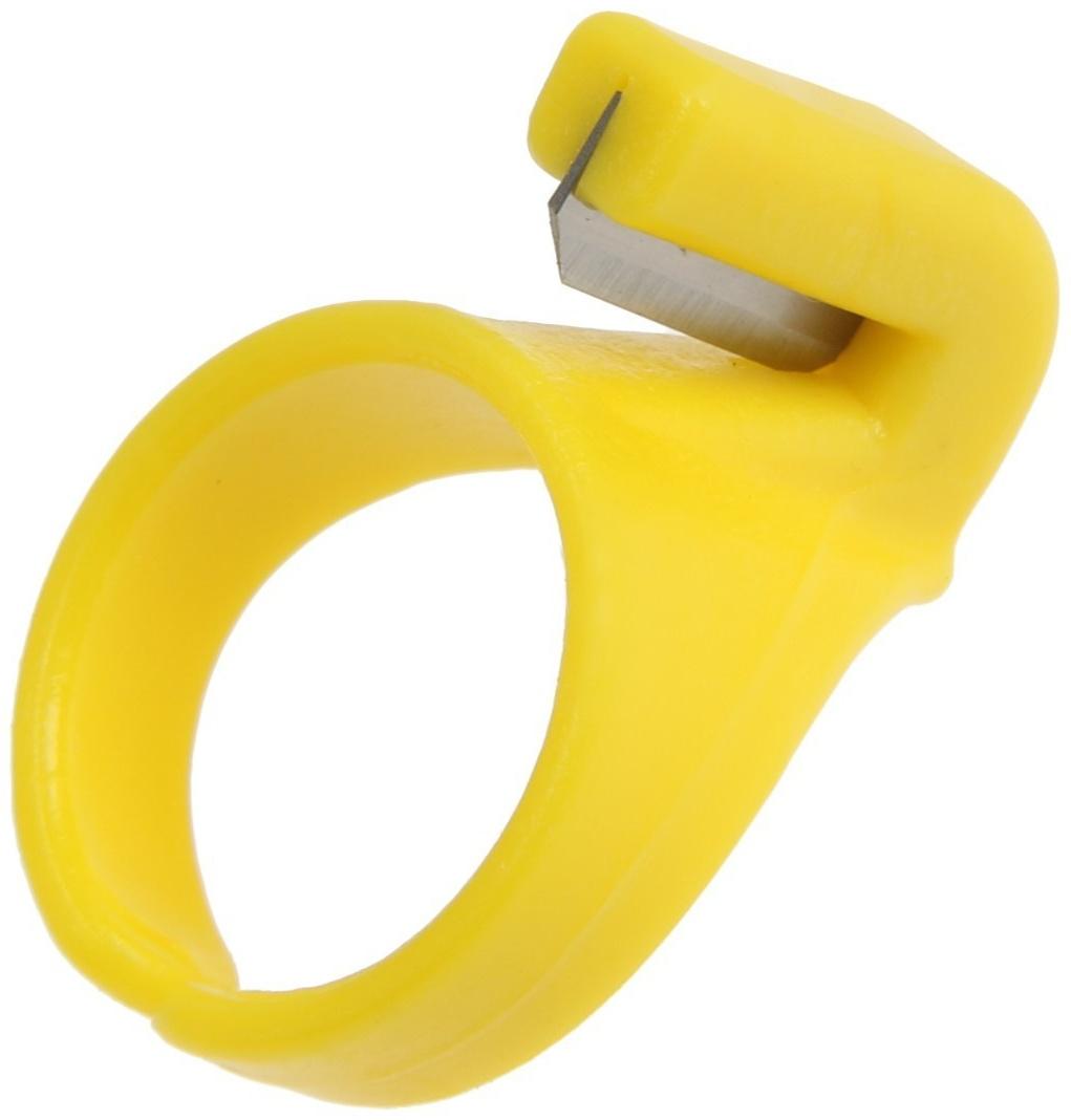 Наперсток-кольцо ТУНДРА, для обрезки строп, ниток, лески, проводов, 3 шт.