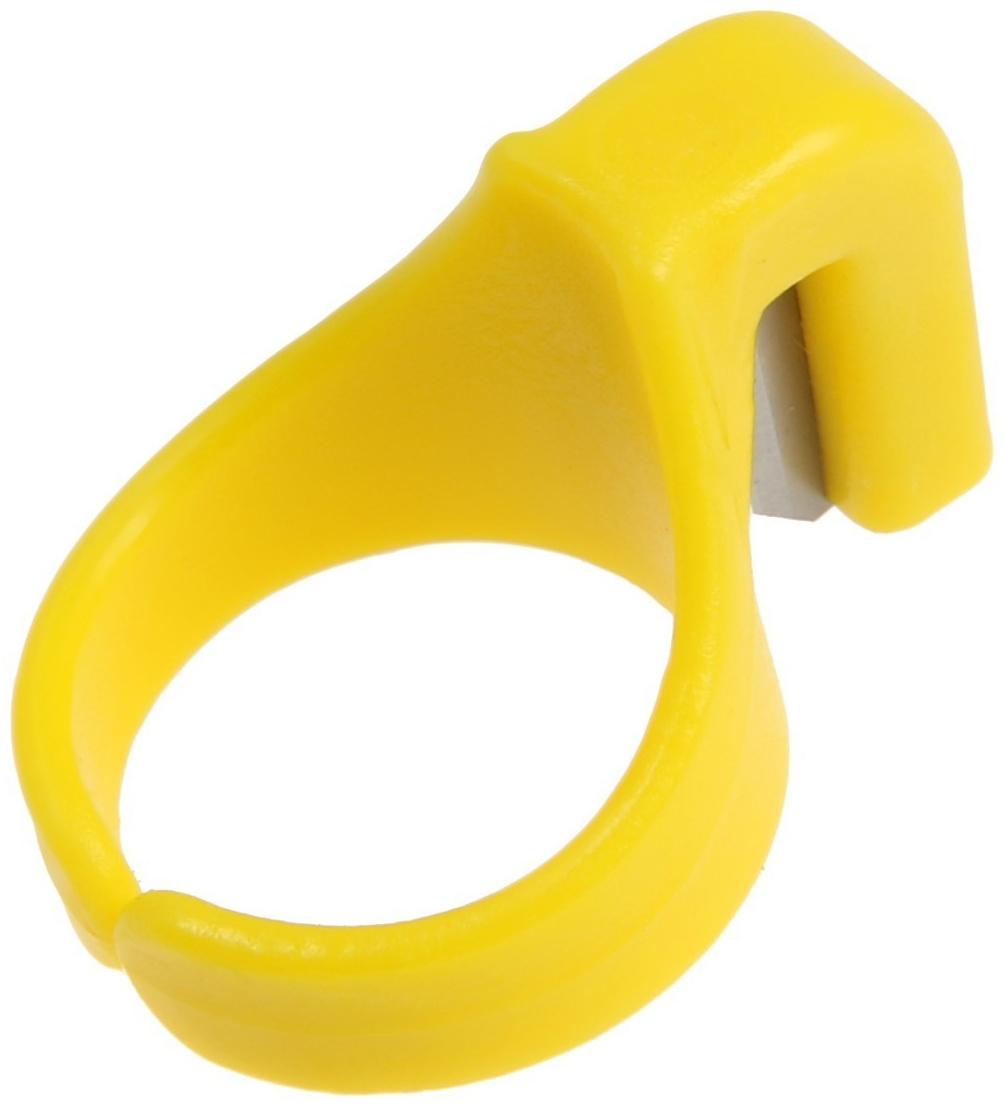 Наперсток-кольцо ТУНДРА, для обрезки строп, ниток, лески, проводов, 3 шт.