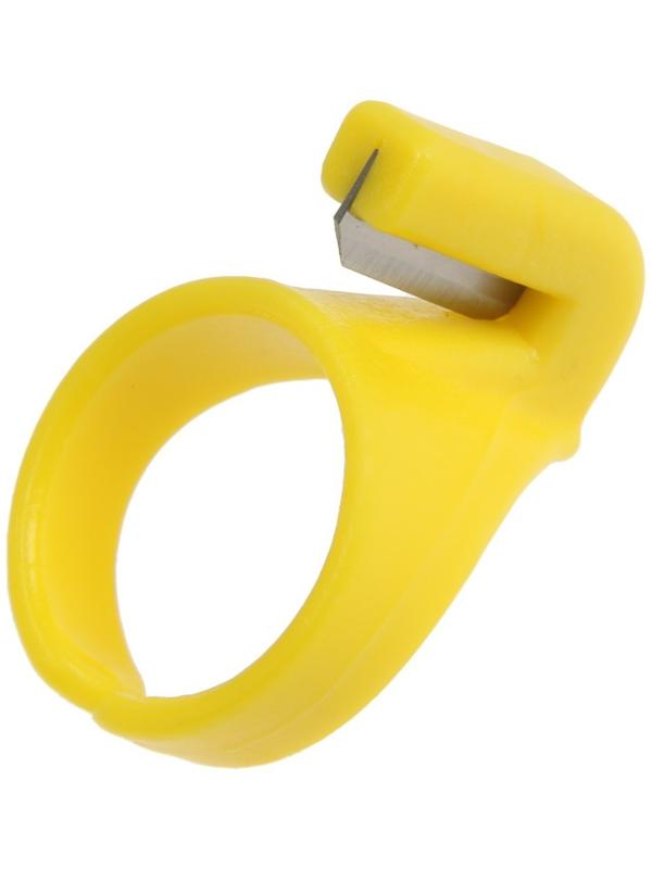 Наперсток-кольцо ТУНДРА, для обрезки строп, ниток, лески, проводов, 3 шт.