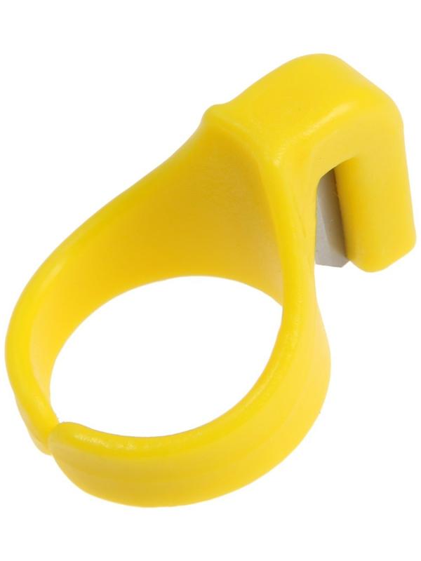 Наперсток-кольцо ТУНДРА, для обрезки строп, ниток, лески, проводов, 3 шт.