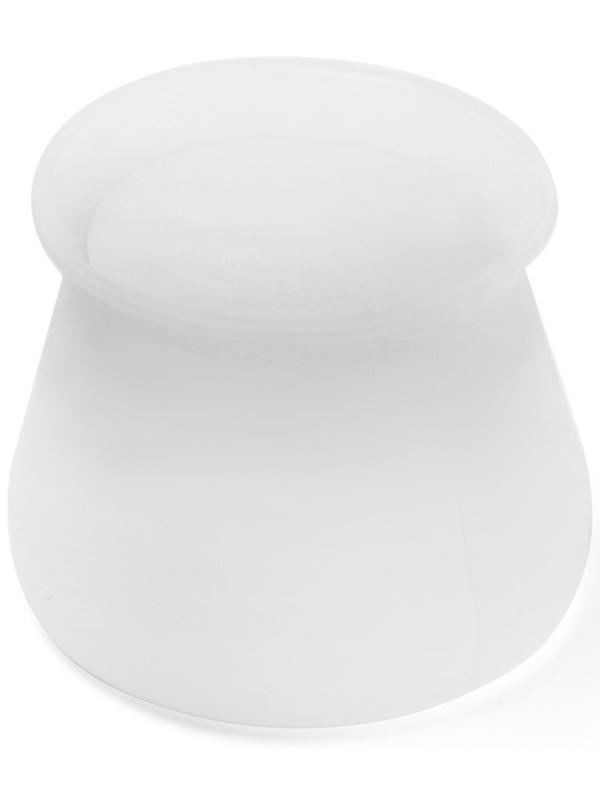 Накладка мебельная селиконовая, круглая, d=35-40 мм, 4 шт