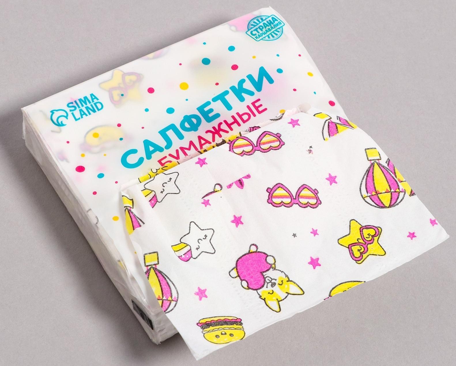 Салфетки бумажные 